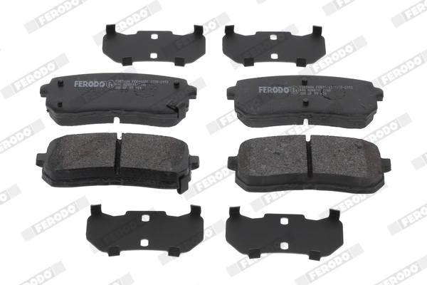 Brake Pad Set, disc brake PREMIER ECO FRICTION FDB5484