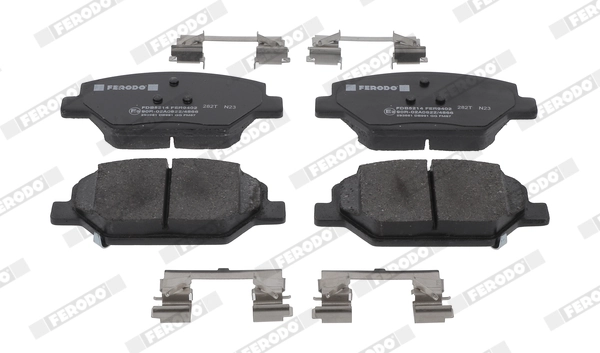 Brake Pad Set, disc brake PREMIER ECO FRICTION FDB5214