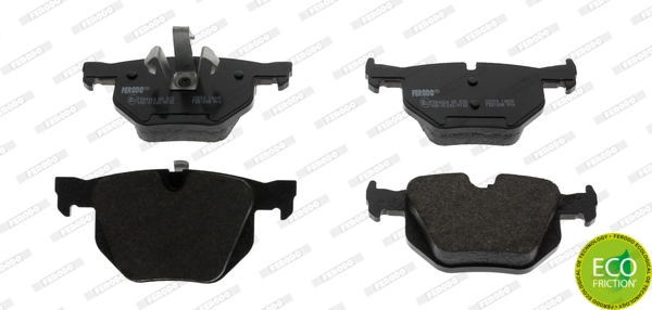 Brake Pad Set, disc brake PREMIER ECO FRICTION FDB1808