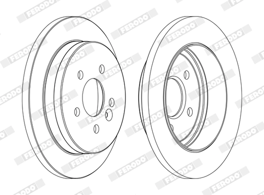 Brake Disc PREMIER DDF1037C