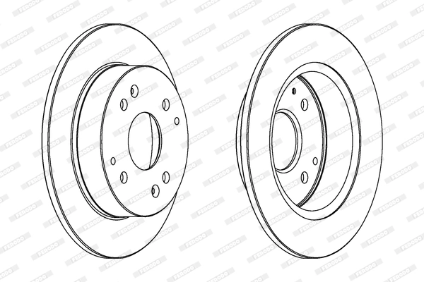 Brake Disc PREMIER DDF565