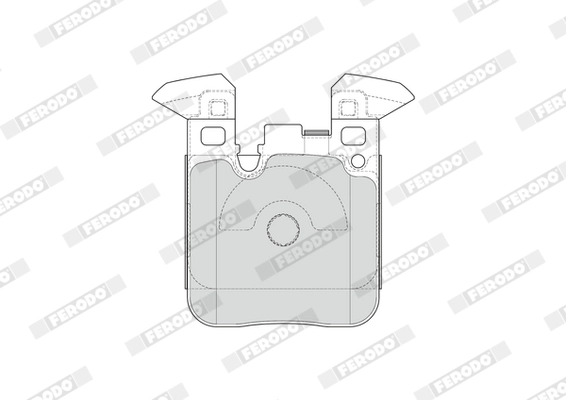 Brake Pad Set, disc brake FUSE+ Technology FDB4663