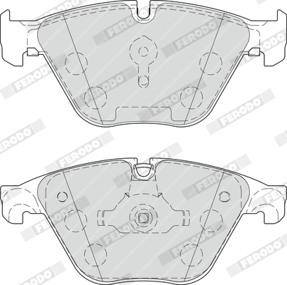 Brake Pad Set, disc brake FUSE+ Technology FDB4382