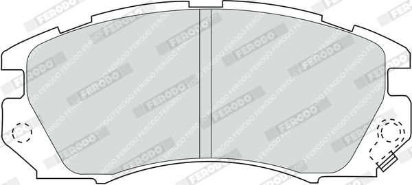 Brake Pad Set, disc brake PREMIER ECO FRICTION FDB948