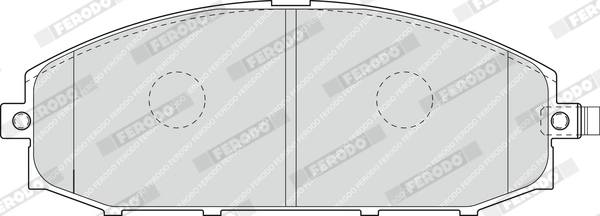 Brake Pad Set, disc brake PREMIER FDB1577