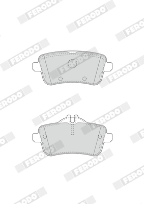 Juego de pastillas de freno FUSE+ Technology FDB4587