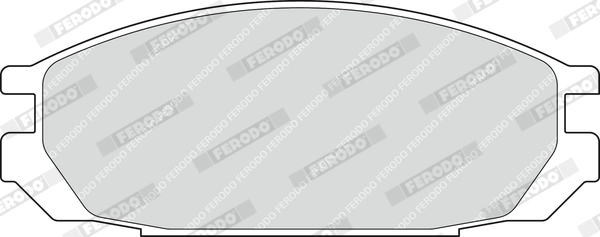 Brake Pad Set, disc brake PREMIER ECO FRICTION FDB937
