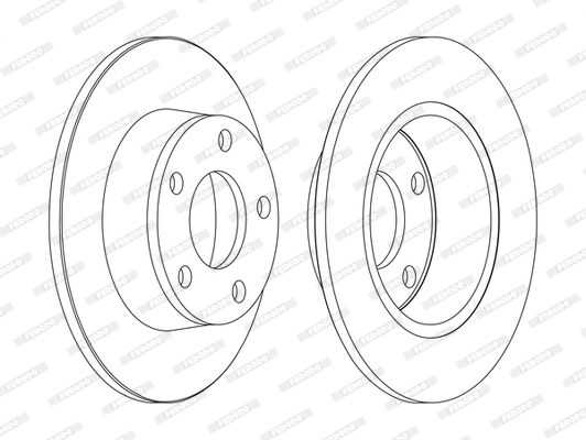 Brake Disc PREMIER DDF1190C