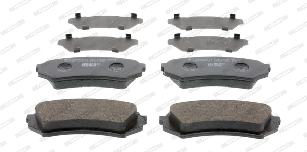 Brake Pad Set, disc brake PREMIER ECO FRICTION FDB1457