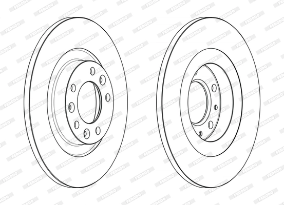 Brake Disc PREMIER DDF2654C