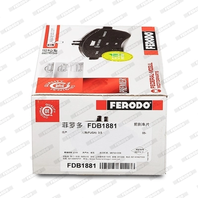 Brake Pad Set, disc brake PREMIER ECO FRICTION FDB1881