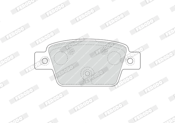 Brake Pad Set, disc brake PREMIER ECO FRICTION FDB4829