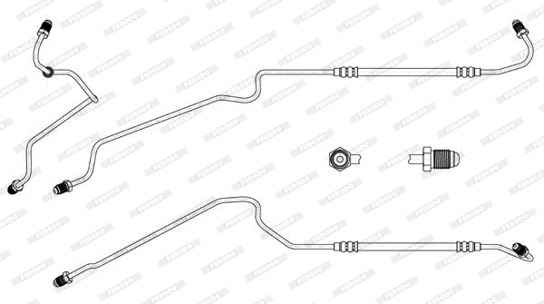 FERODO FHY3350 Brake Hose