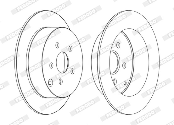 Brake Disc PREMIER DDF1485C