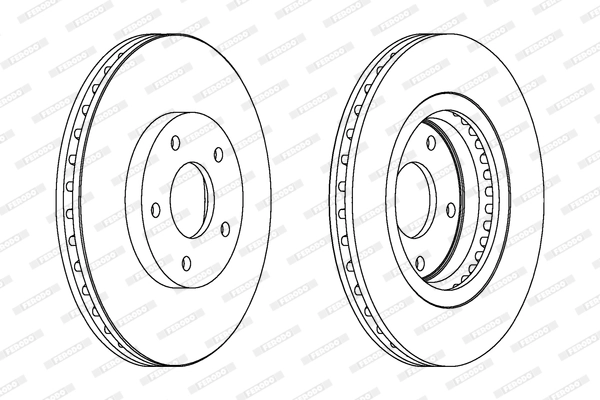 Brake Disc PREMIER Coat+ disc DDF1589C