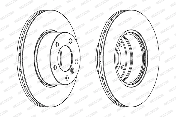 Brake Disc PREMIER Coat+ disc DDF834C