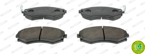 Brake Pad Set, disc brake PREMIER ECO FRICTION FDB600