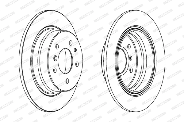 Brake Disc PREMIER DDF221