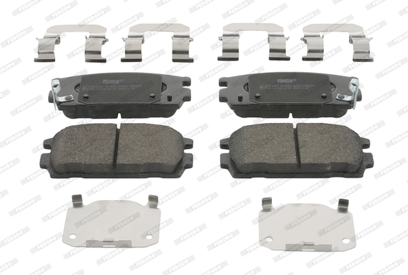 Brake Pad Set, disc brake PREMIER ECO FRICTION FDB1841