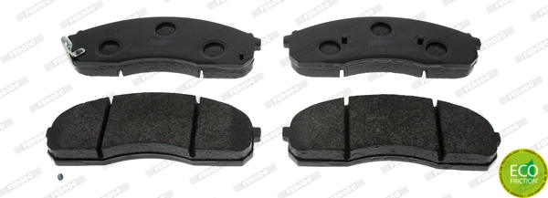 Brake Pad Set, disc brake PREMIER ECO FRICTION FDB1595