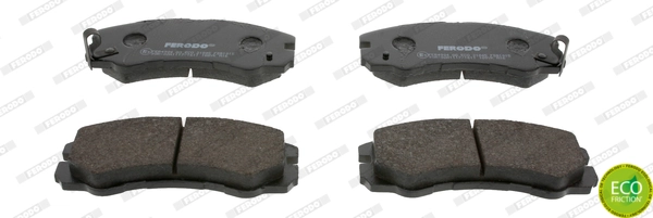 Brake Pad Set, disc brake PREMIER ECO FRICTION FDB1015