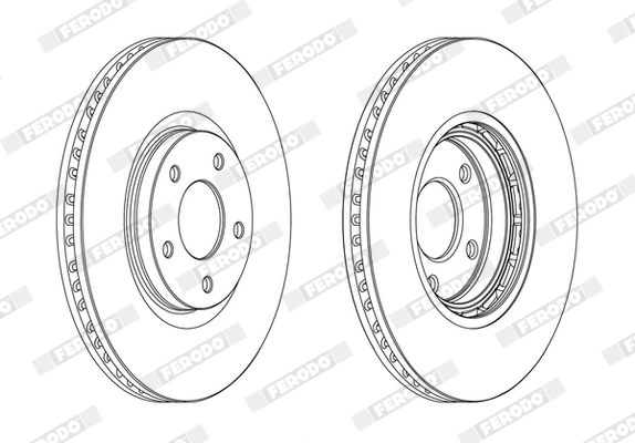 Brake Disc PREMIER DDF1724C