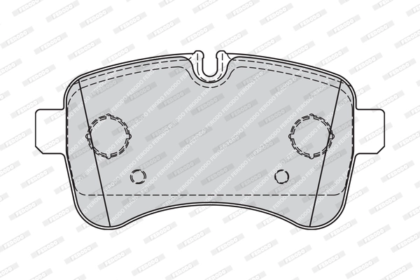 Brake Pad Set, disc brake PREMIER ECO FRICTION FVR4037