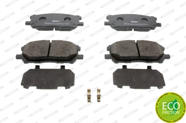 Brake Pad Set, disc brake PREMIER ECO FRICTION FDB1715
