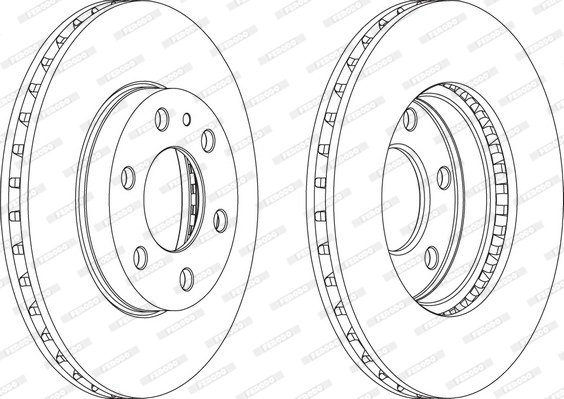 Brake Disc PREMIER FCR314A