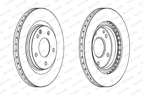Brake Disc PREMIER DDF1173