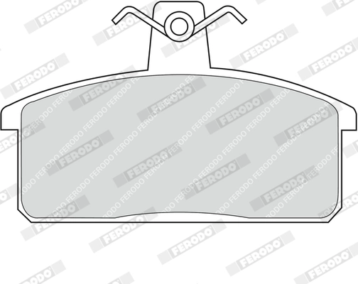 Brake Pad Set, disc brake PREMIER ECO FRICTION FDB906