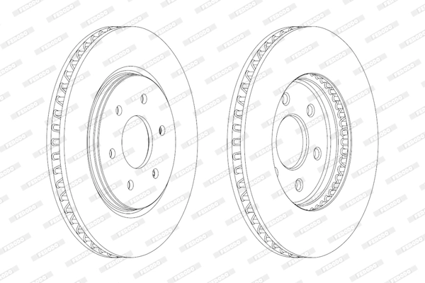 Brake Disc PREMIER DDF1761C