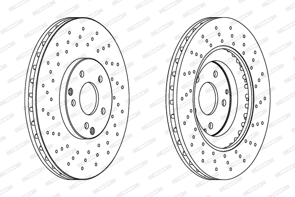 Brake Disc PREMIER DDF1582C-1
