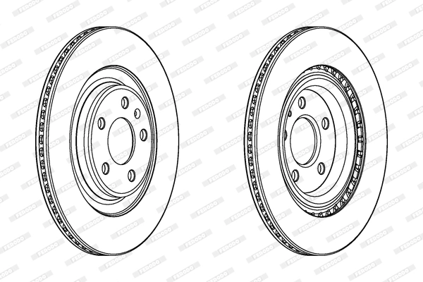 Brake Disc PREMIER DDF2383C