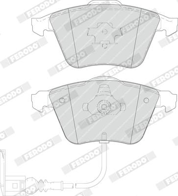 Brake Pad Set, disc brake PREMIER FDB1765