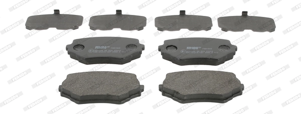 Brake Pad Set, disc brake PREMIER ECO FRICTION FDB1565