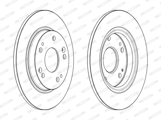 Brake Disc PREMIER DDF2524C