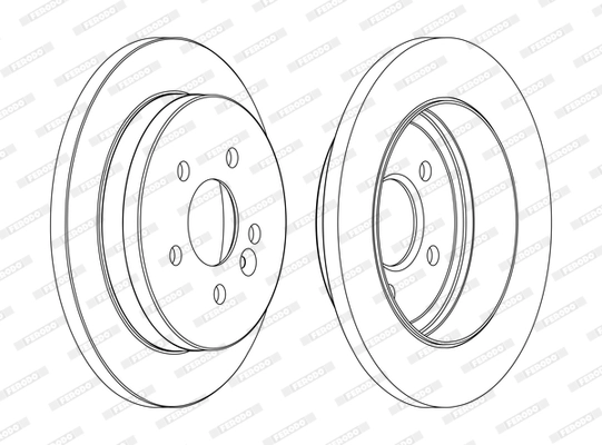 Brake Disc PREMIER DDF1037C
