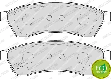 Brake Pad Set, disc brake PREMIER ECO FRICTION FDB4305