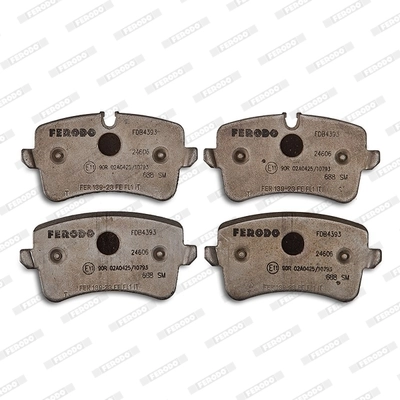Brake Pad Set, disc brake FUSE+ Technology FDB4393