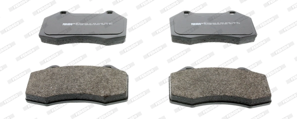 Brake Pad Set, disc brake PREMIER ECO FRICTION FDB1667