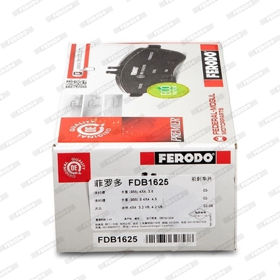 Brake Pad Set, disc brake PREMIER ECO FRICTION FDB1625