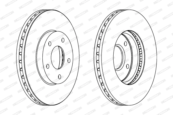Brake Disc PREMIER Coat+ disc DDF1249C