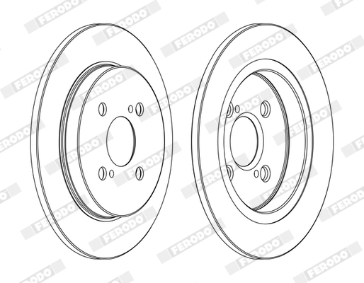 Brake Disc PREMIER DDF1781C