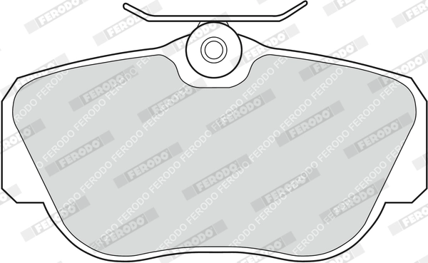 Brake Pad Set, disc brake PREMIER ECO FRICTION FDB669