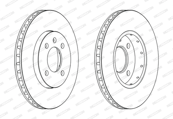 Brake Disc PREMIER DDF2184C