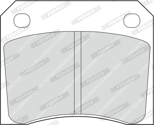 Brake Pad Set, disc brake PREMIER ECO FRICTION FDB815