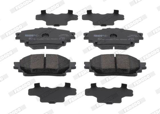 Brake Pad Set, disc brake PREMIER ECO FRICTION FDB5353