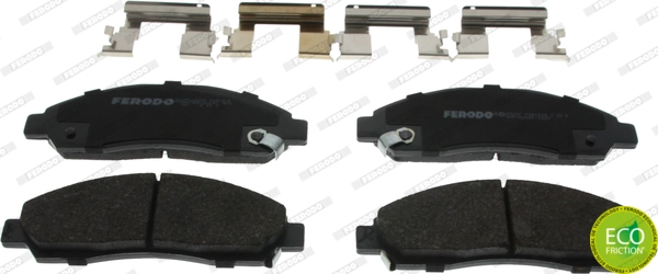 Brake Pad Set, disc brake PREMIER ECO FRICTION FDB1816