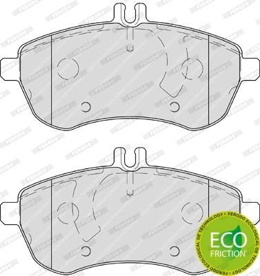 Brake Pad Set, disc brake FUSE+ Technology FDB4199